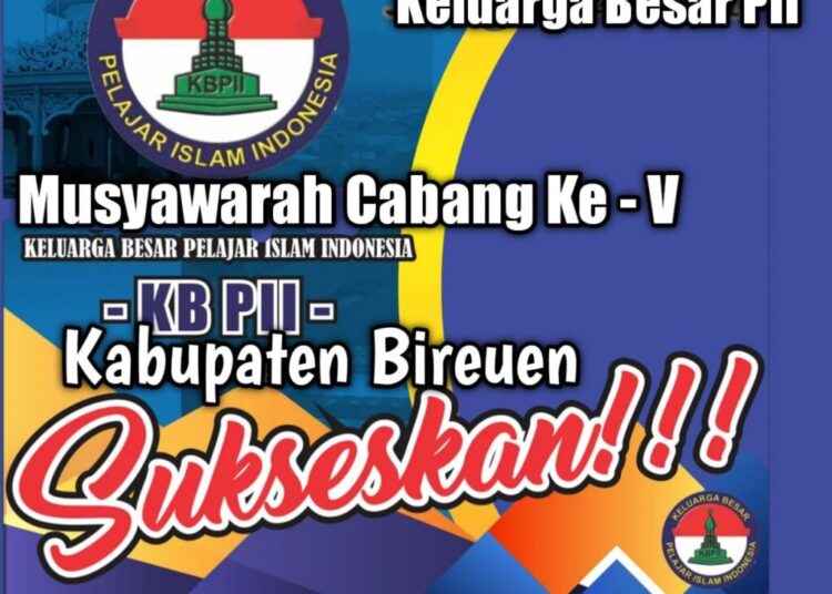 Keluarga Besar PII Kabupaten Bireuen Siap Gelar Muscab Ke-V