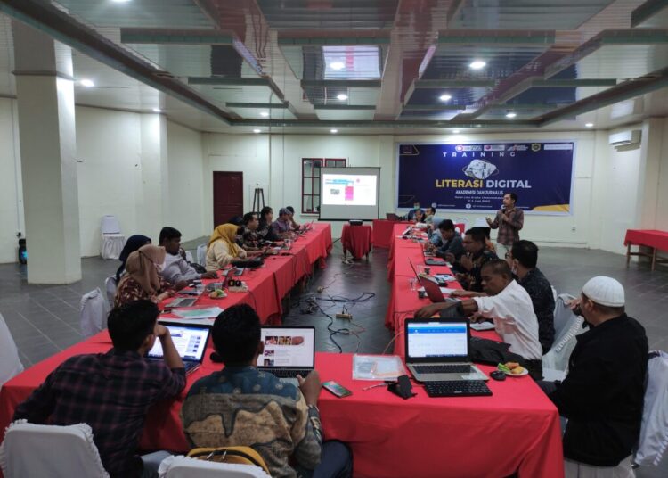 AJI Lhokseumawe Gelar Training Literasi Digital Untuk Akademisi dan Jurnalis, Ini Tujuannya