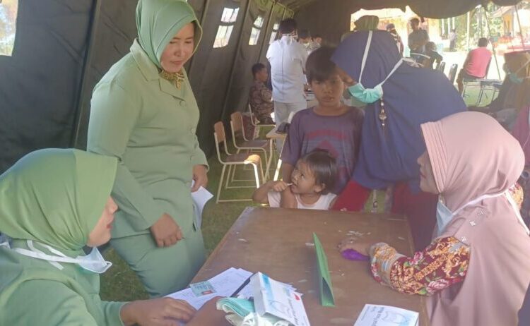 TMMD Gelar Pengobatan Gratis, Danrem 011/LW: Momen Baik Cek Kesehatan Masyarakat