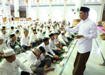 Pemkab Aceh Utara Peusijuek 267 Jamaah Calon Haji, Termuda Berusia 21 Tahun