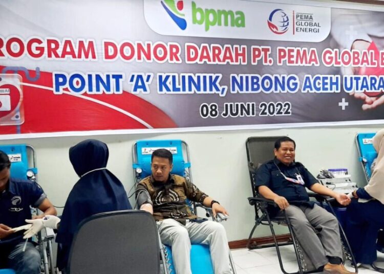 Gelar Donor Darah, PT PGE Kumpulkan 117 Kantong Darah