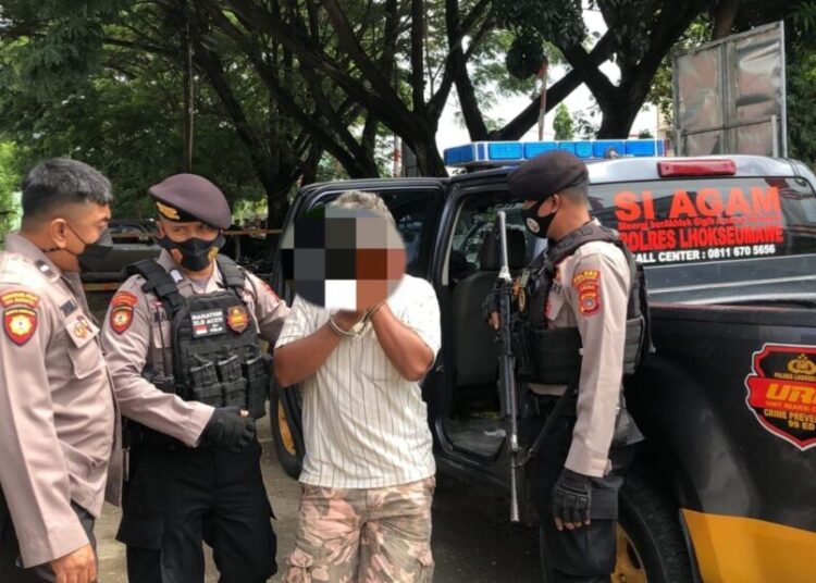 Hampir Diamuk Massa, Terduga Penipuan Diamankan Tim Reaksi Cepat Polres Lhokseumawe