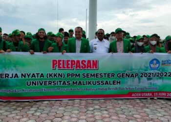302 Mahasiswa Unimal KKN Di Pirak Timu Dan Paya Bakong, Ini Pesan Wabup