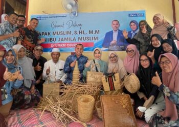 Anggota DPR RI, Muslim Kunjungi Pelaku UMKM di Aceh Utara