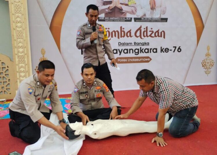 Polisi Dilatih Memandikan Jenazah, Ini Tujuannya