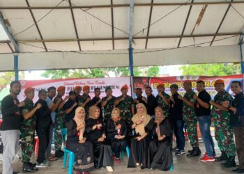 BFLF Lhokseumawe Bersama Kipan B Yonko 469 Kopasgat Kumpulkan 140 Kantong Darah