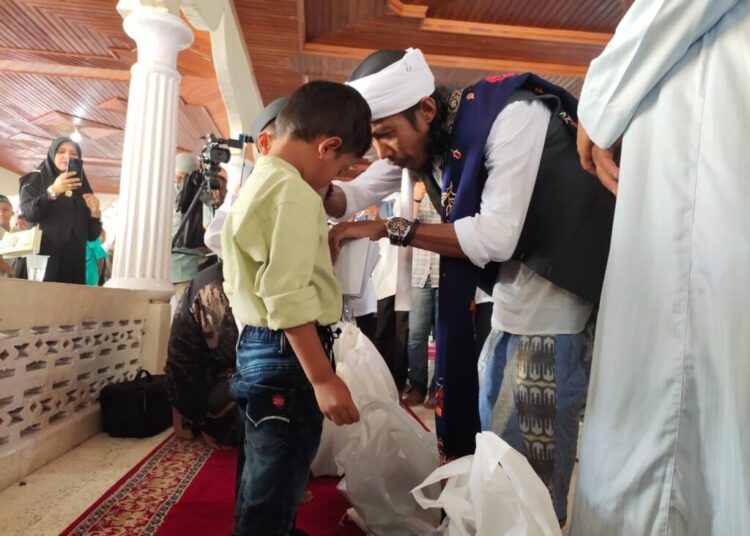 326 Anak Yatim Di Kecamatan Blang Mangat Disambut Karpet Merah