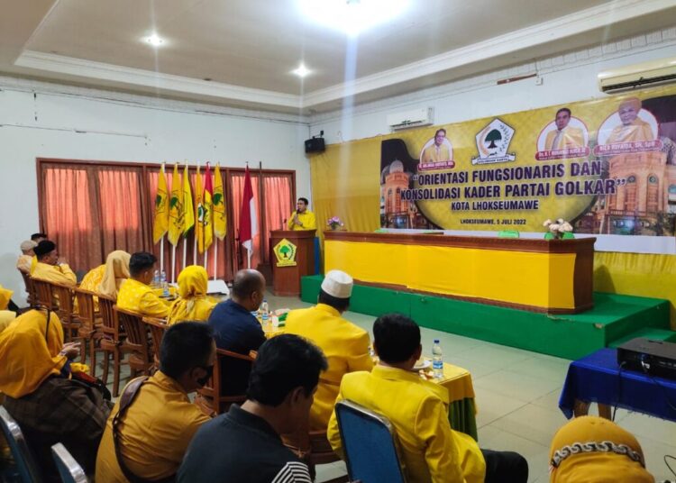 Golkar Lhokseumawe Optimis Bakal Raih Suara Terbanyak Pada Pemilu 2024