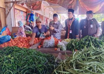Tim TPID KPw BI Lhokseumawe Sidak Pasar Pantau Inflasi