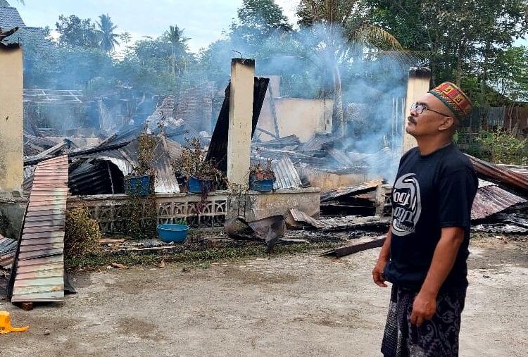 Satu Unit Rumah Di Meurah Mulia Habis Terbakar