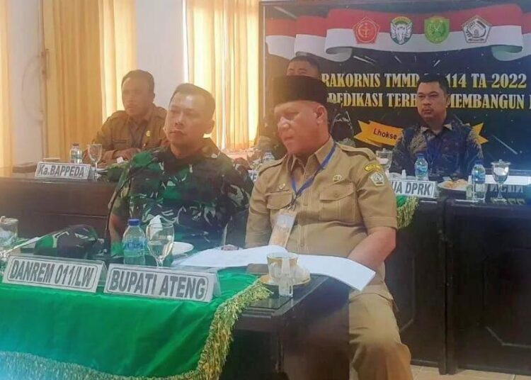Korem 011/Lilawangsa Dukung Program Pemerintah Melalui TMMD 114