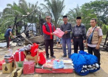 Rumah Pekerja Bangunan Di Baktiya Barat Ludes Terbakar