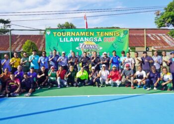 Jelang PORA 2022, Atlet Perebutkan Piala ‘Tennis Lilawangsa Cup 2022’