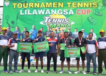 Tiga Atlet Tenis Lhokseumawe Raih Juara Lilawangsa Cup 2022