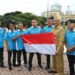 Semarakkan HUT RI ke-77, Pj Wali Kota Lhokseumawe Bagikan 10 Ribu Bendera Merah Putih