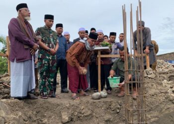 Dandim Aceh Utara Hadiri Peletakan Batu Pertama Dayah Tahfidzul Qur’an Imam Syafi’i