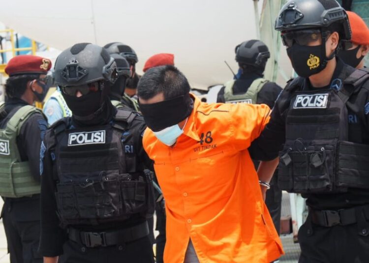 Terduga Koordinator Teroris Wilayah Aceh Ditangkap Densus 88 di Aceh Tamiang