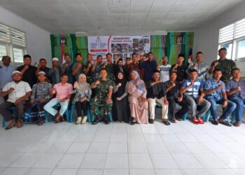 Dankipan B Yonko 469 Kopasgat Silaturahmi Dengan 9 Gampong Binaan