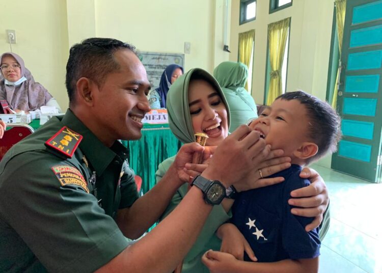 Ketua Persit Aceh Utara; Posyandu Ujung Tombak Pelayanan Kesehatan Masyarakat