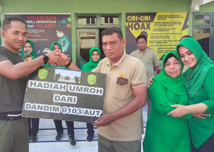 Prajurit Kodim Aceh Utara Berangkat Umrah, Serka Saifullah; Mimpi Yang Jadi Nyata