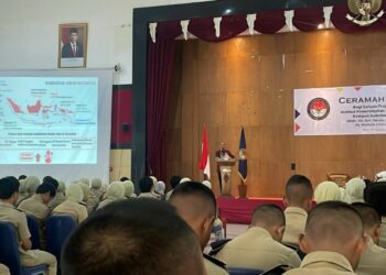 Isi Ceramah Umum di IPDN Sumbar, Pj Wali Kota Lhokseumawe Bicara Loyalitas ASN