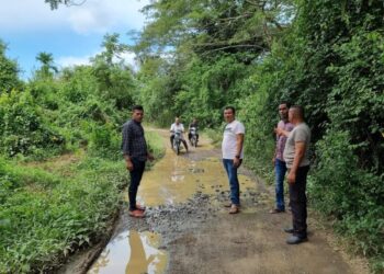 Anggota DPRK Aceh Utara Usul Peningkatan Jalan Jamuan-Cot Lambideng