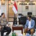 Terima Audiensi BRA, Kapolda; Merawat Damai Aceh adalah Tugas Kita Bersama