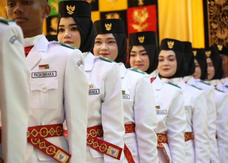 35 Anggota Paskibra Aceh Utara Dikukuhkan, Ini Pesan Bupati