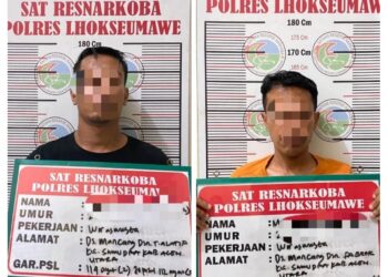 “Kado” HUT Ke-77 RI, Polres Lhokseumawe Ungkap 1.052 Gram Sabu