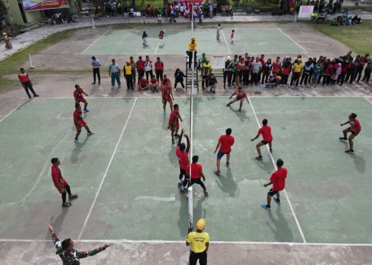 Seru! Final Voli Korem 011 Lilawangsa, Ini Juaranya