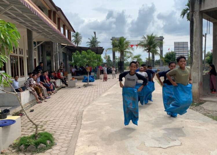 Meriahkan HUT RI, Dayah BSM Simpang Dama Gelar Aneka Lomba