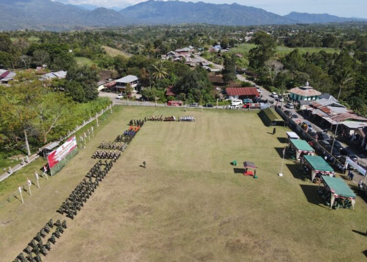 TMMD 114 Sukses Bangun Akses Jalan 6,4 KM di Ketol Aceh Tengah