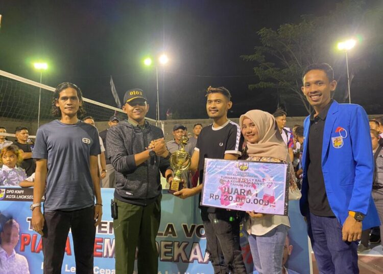Turnamen Voli Piala Kemerdekaan Tahun 2022 Tanpa Dukungan Finansial Pemko Lhokseumawe
