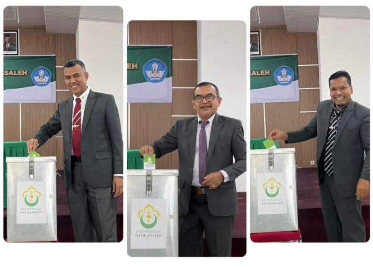 Senat Unimal Tetapkan Tiga Nama Calon Rektor