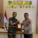 Bangun Sinergi TNI-Polri, Dandim Temui Kapolres Aceh Utara