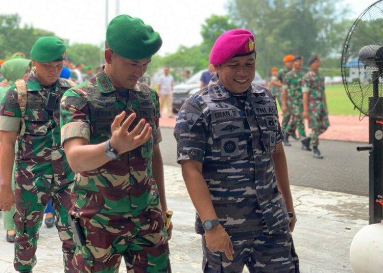 Dandim Aceh Utara Sambangi Mako Lanal Lhokseumawe, Ada Apa?