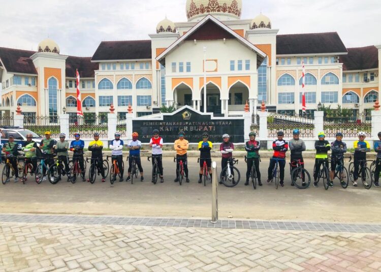 Tempuh Jarak 424 Kilometer, Pangdam IM Gowes Tour Banda Aceh-Langsa