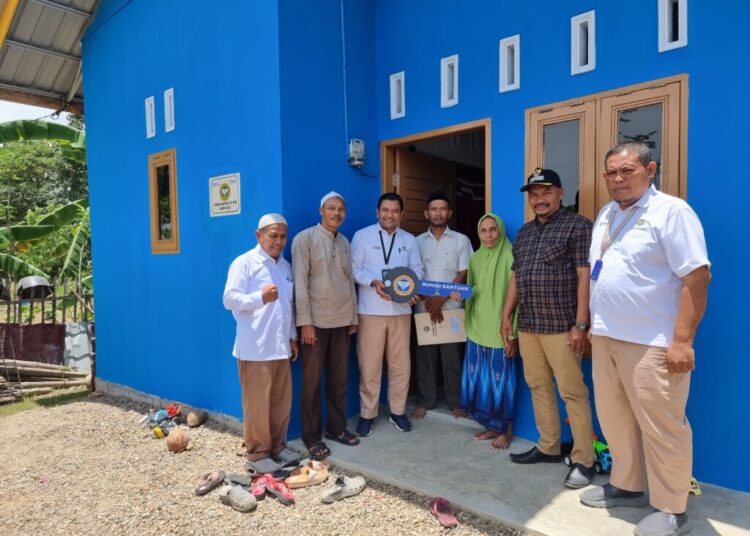 PT PIM Serahkan Rumah Sehat Sederhana Ke-273 Kepada Gampong Binaan