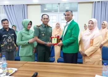 Dandim Aceh Utara Sambangi Universitas Malikussaleh