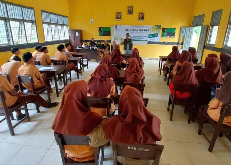 Program “HMI Mengajar” Kirim Sukarelawan ke Pedalaman Aceh Utara