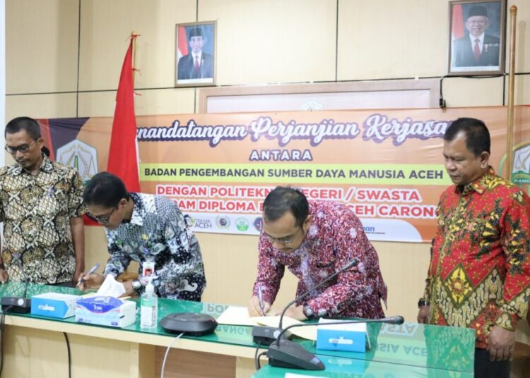 PNL Teken MoU dengan BPSDM Aceh, Ini yang Disepakati
