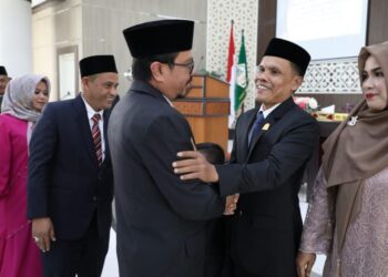 Tgk Meulaboh Dilantik PAW Anggota DPRK Aceh Utara