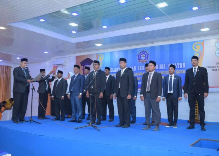 Rektor IAI Almuslim Aceh Dilantik