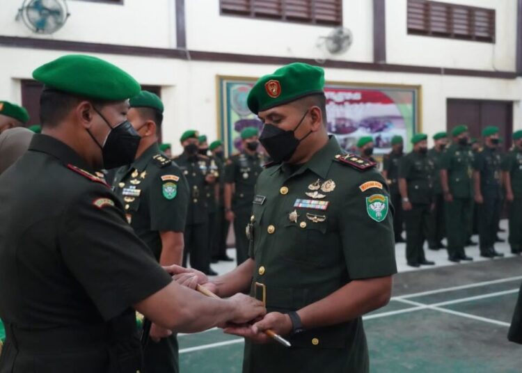 Danrem 011 Lilawangsa Pimpin Sertijab Tiga Dandim