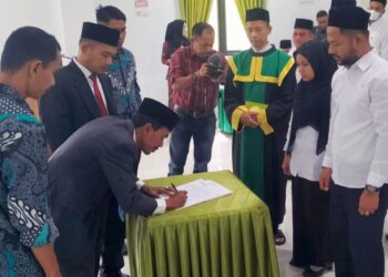 24 Panwascam Pijay Dilantik, Ketua Panwaslih Minta Lebih “Pintar”