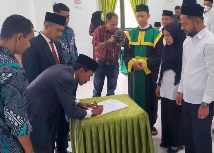 24 Panwascam Pijay Dilantik, Ketua Panwaslih Minta Lebih “Pintar”