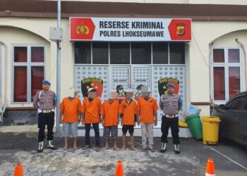 Polres Lhokseumawe Ringkus Agen Togel dan Chip Higgs Domino