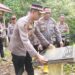 Tapak Tilas ke Makam Cut Meutia, Kapolres Lhokseumawe Pasang Prasasti