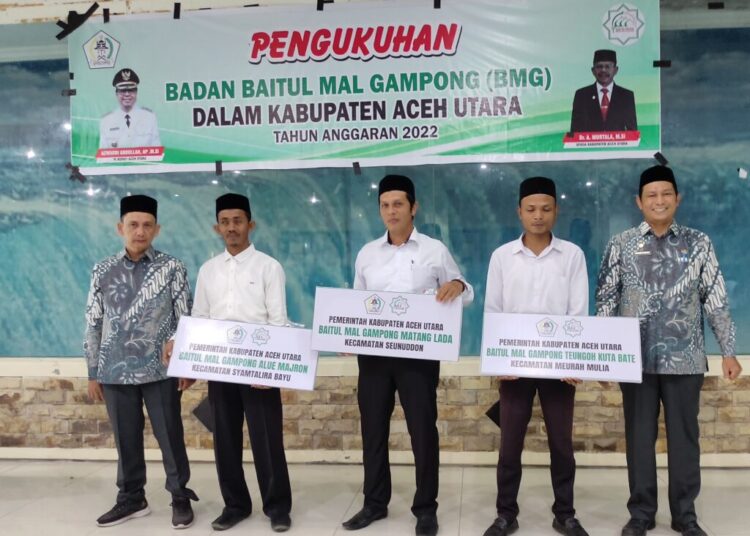 146 Baitul Mal Gampong di Aceh Utara Dikukuhkan