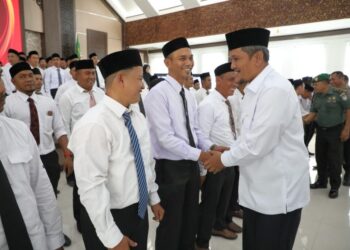 135 Anggota PPK Aceh Utara Dilantik, Pj Bupati Minta Jaga Netralitas